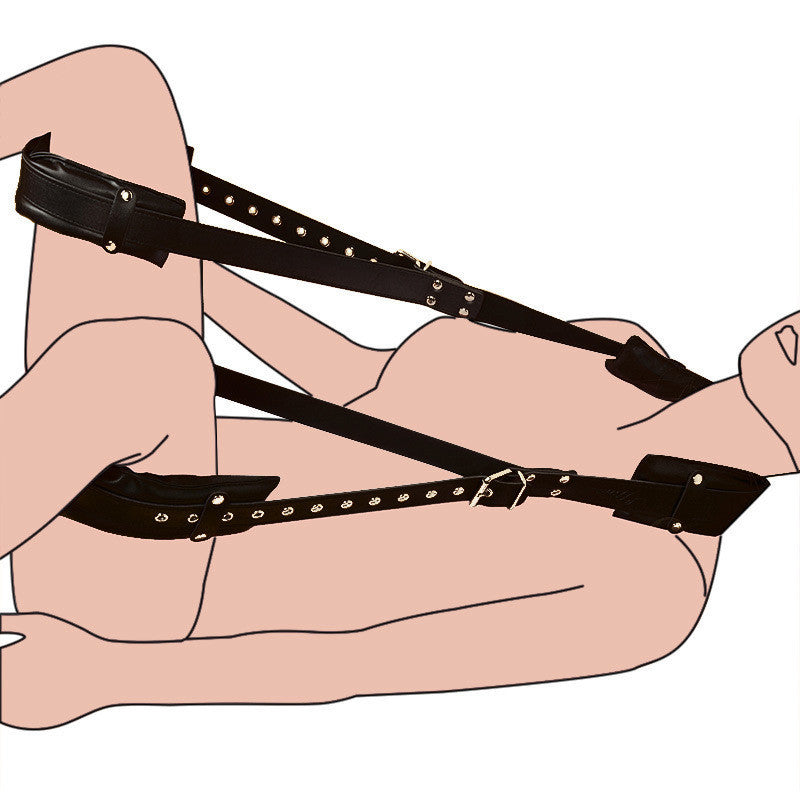 Sm Fun Binding Leg Restraint Belt M-shaped Restraint Belt - Pantelitsa Beauty and Jewellery one stop shop