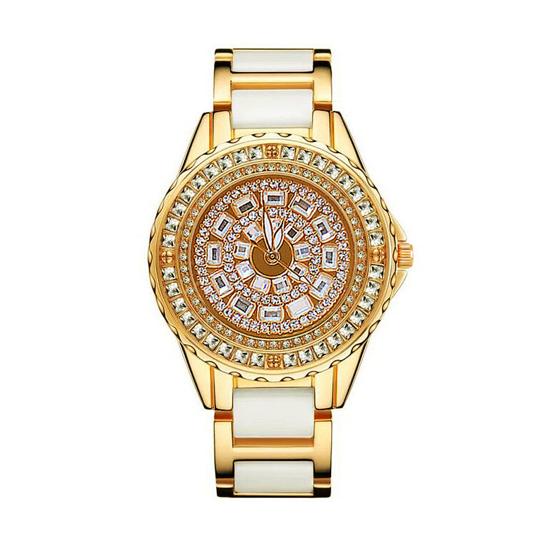 Simple Full Diamond Watch - Pantelitsa Beauty and Jewellery one stop shop