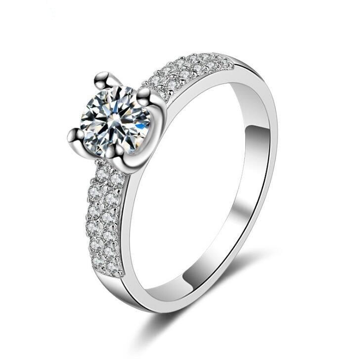 Handmade luxury micro-inlaid zircon ring - Pantelitsa Beauty and Jewellery one stop shop