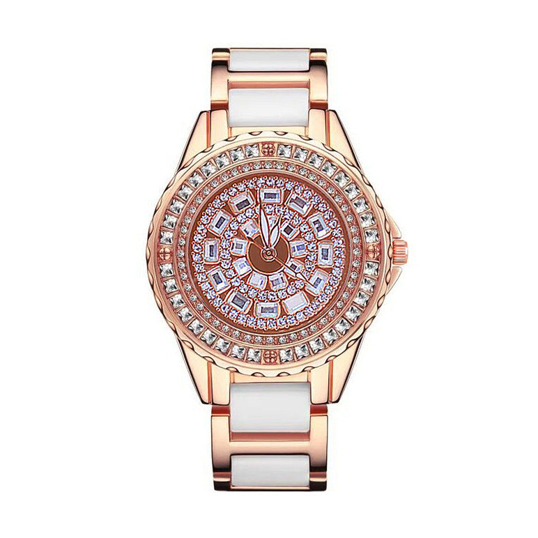Simple Full Diamond Watch - Pantelitsa Beauty and Jewellery one stop shop