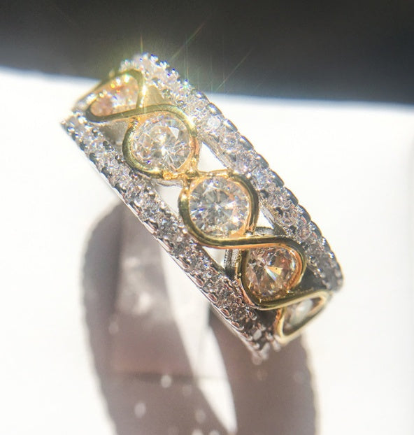 Elegant Female Zircon Stone Ring Finger Rings - Pantelitsa Beauty and Jewellery one stop shop