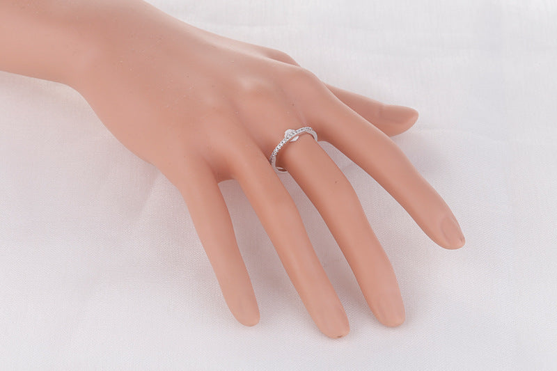 Zircon Crystal Band Ring - Pantelitsa Beauty and Jewellery one stop shop