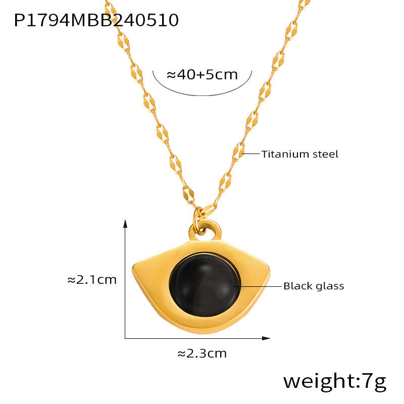 Vintage Natural Tiger-Eye Stone Necklace - Pantelitsa Beauty and Jewellery one stop shop