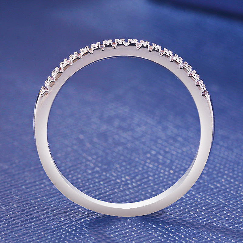 Zircon Crystal Band Ring - Pantelitsa Beauty and Jewellery one stop shop