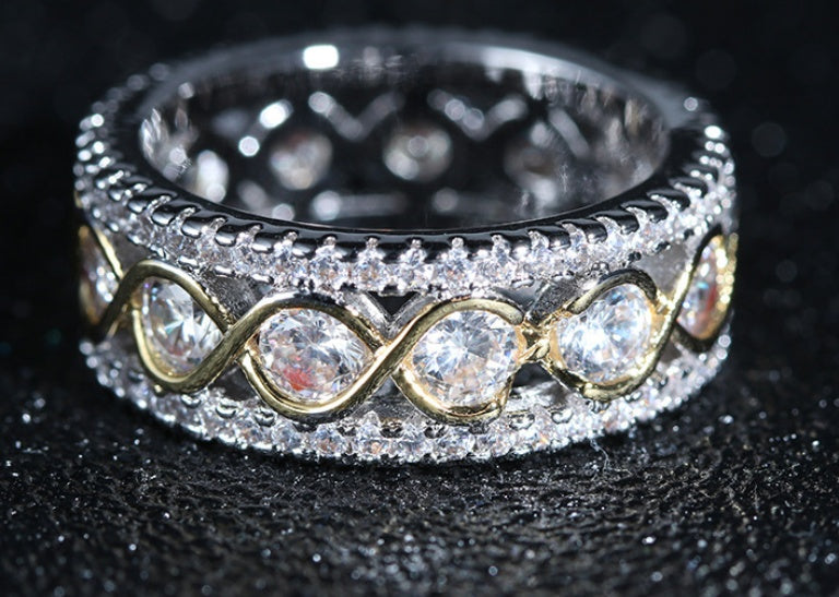 Elegant Female Zircon Stone Ring Finger Rings - Pantelitsa Beauty and Jewellery one stop shop