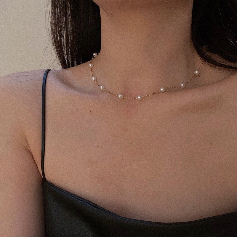 Elegant And Sweet French Vintage Pearl Necklace - Pantelitsa Beauty and Jewellery one stop shop