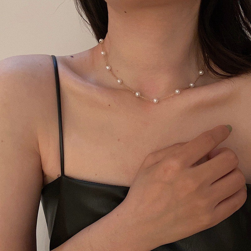 Elegant And Sweet French Vintage Pearl Necklace - Pantelitsa Beauty and Jewellery one stop shop