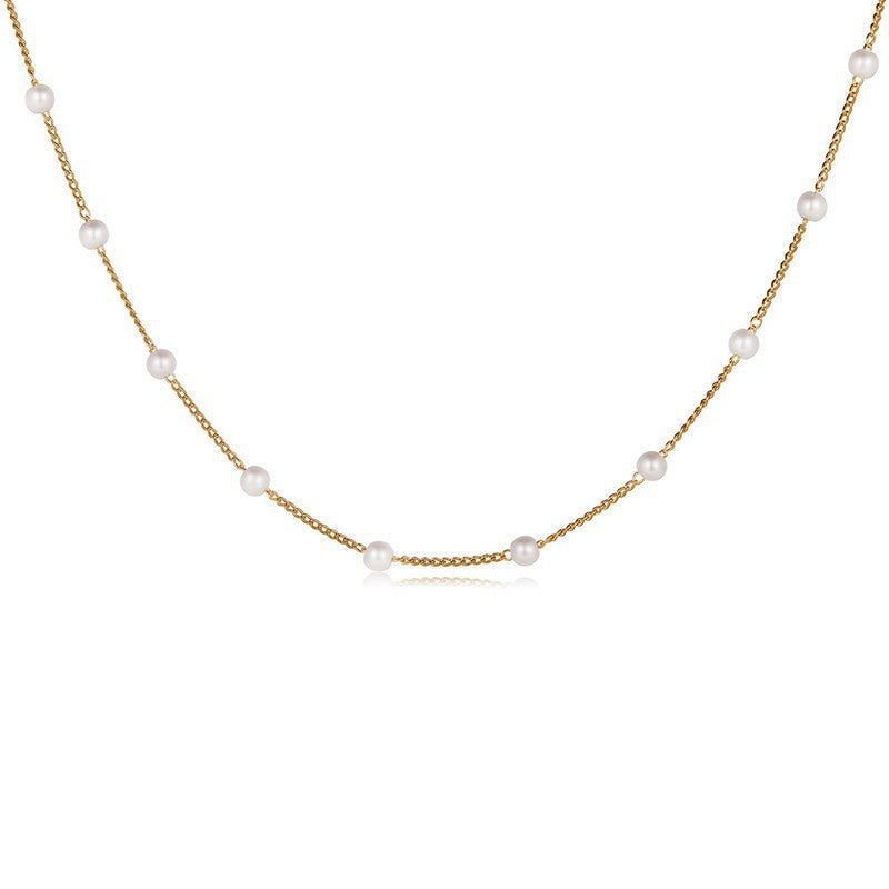 Elegant And Sweet French Vintage Pearl Necklace - Pantelitsa Beauty and Jewellery one stop shop