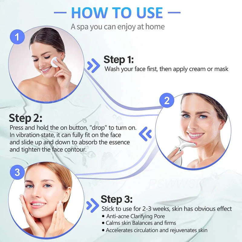 This Neck Facial Beauty Device Face Massager - Pantelitsa Beauty and Jewellery one stop shop