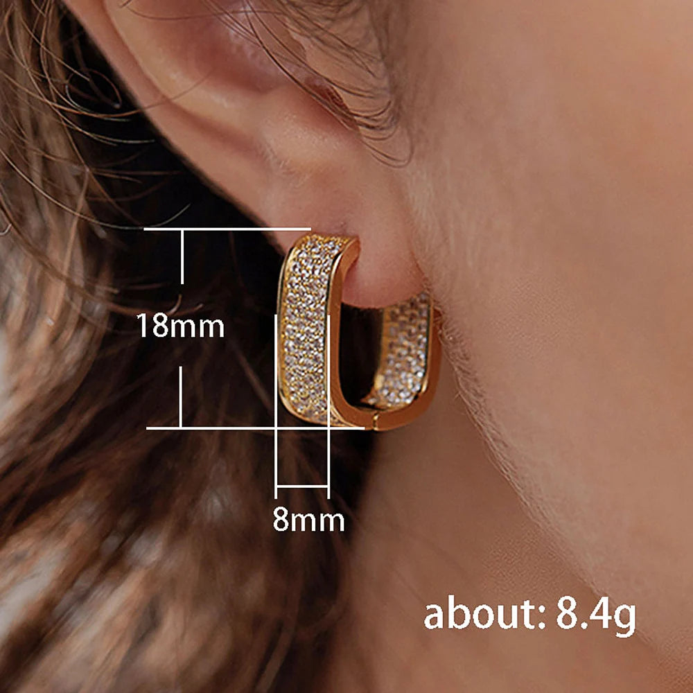 Earrings Luxury Gold/Silver Fashion - Pantelitsa Beauty and Jewellery one stop shop