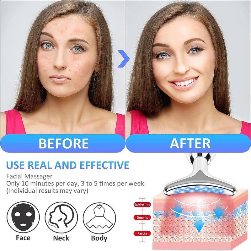 This Neck Facial Beauty Device Face Massager - Pantelitsa Beauty and Jewellery one stop shop