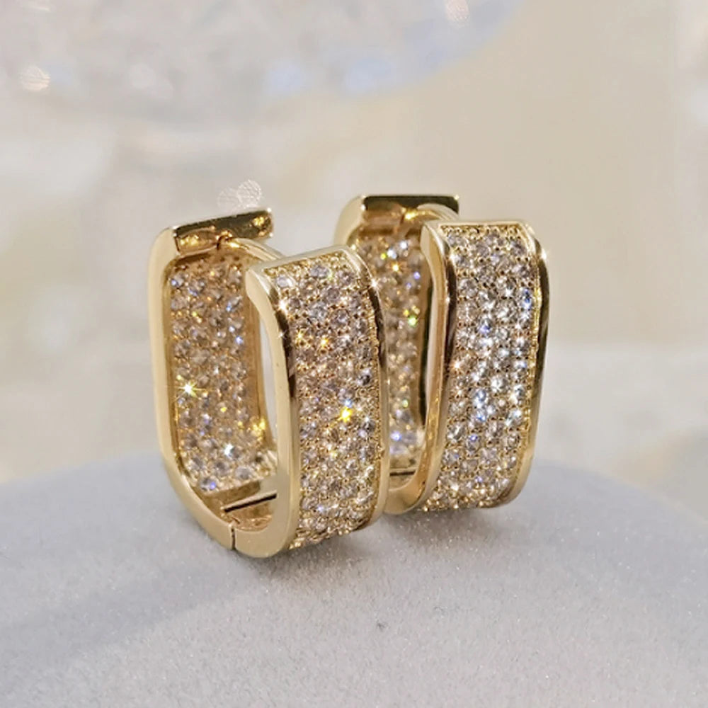 Earrings Luxury Gold/Silver Fashion - Pantelitsa Beauty and Jewellery one stop shop