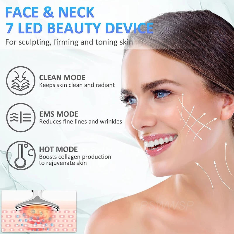 This Neck Facial Beauty Device Face Massager - Pantelitsa Beauty and Jewellery one stop shop