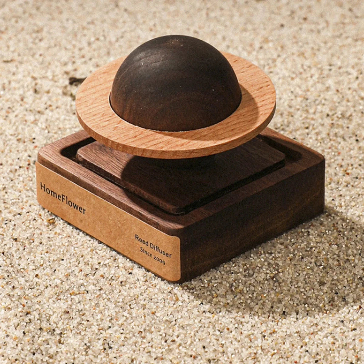 Unique Jupiter shape essential oil wood scent diffuser - Pantelitsa Beauty and Jewellery one stop shop