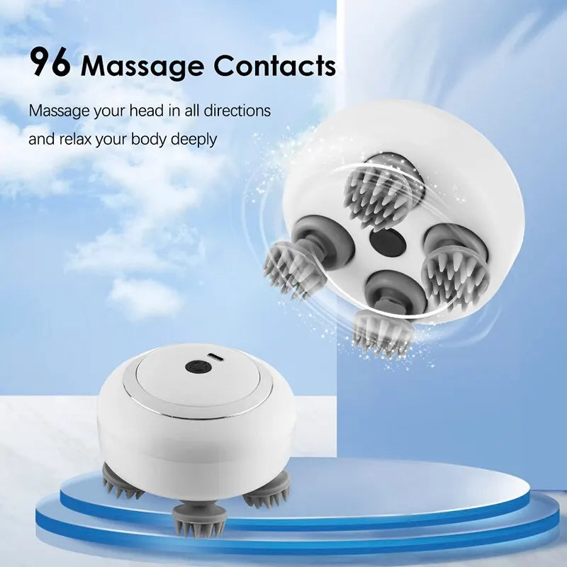sit back with this Relaxing Multi Claw Head Massager - Pantelitsa Beauty and Jewellery one stop shop