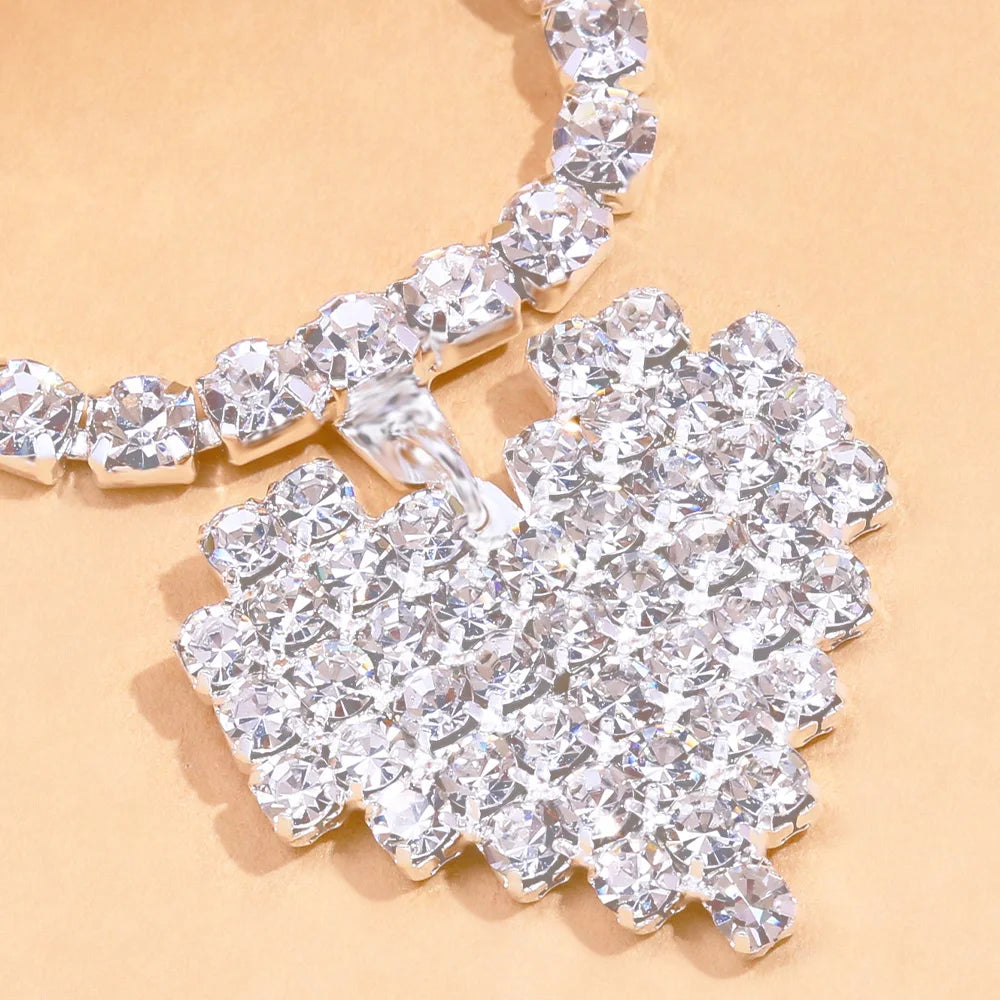 Sexy Rhinestone Heart Waist Chain Belt - Pantelitsa Beauty and Jewellery one stop shop