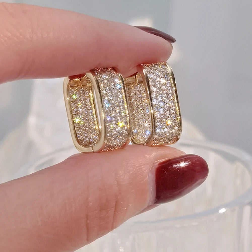 Earrings Luxury Gold/Silver Fashion - Pantelitsa Beauty and Jewellery one stop shop