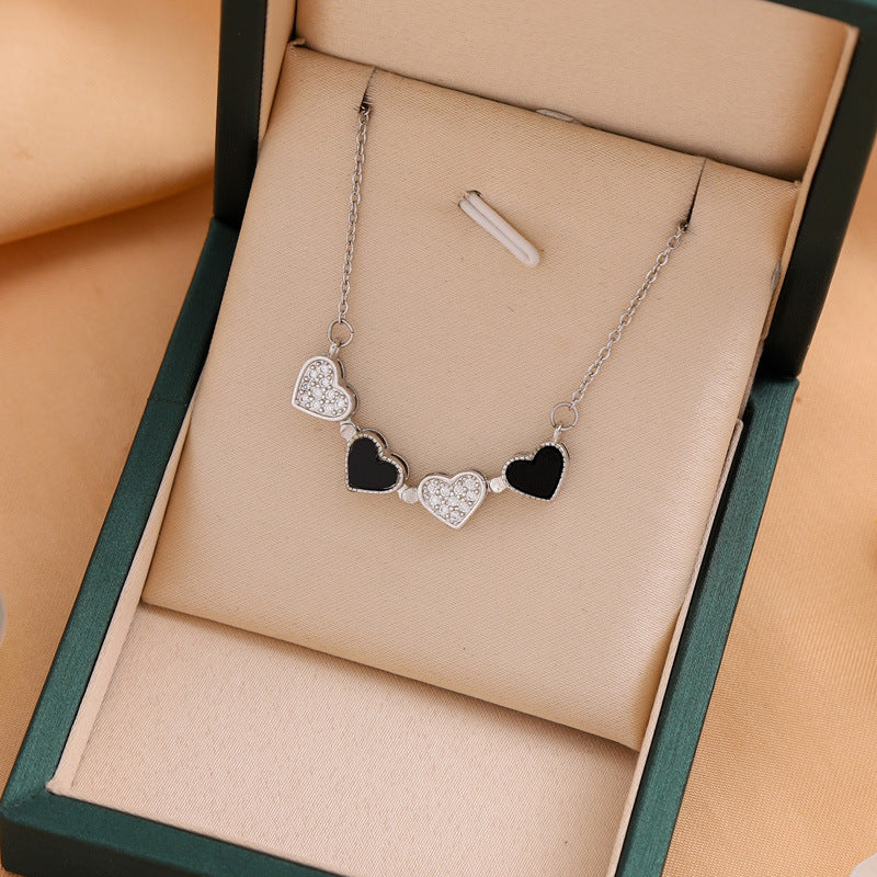 Four-Leaf Clover Pendant Necklace Temperament Entry Lux Niche Design
