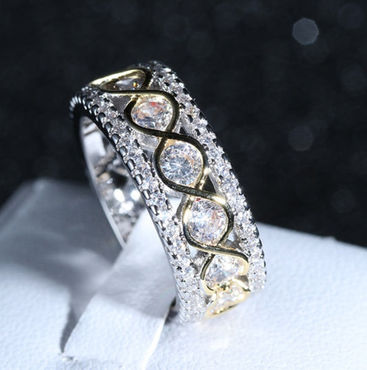 Elegant Female Zircon Stone Ring Finger Rings - Pantelitsa Beauty and Jewellery one stop shop