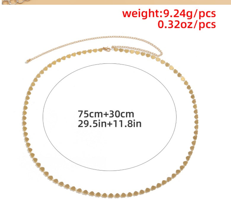 Willow Copper Body Chain - Pantelitsa Beauty and Jewellery one stop shop