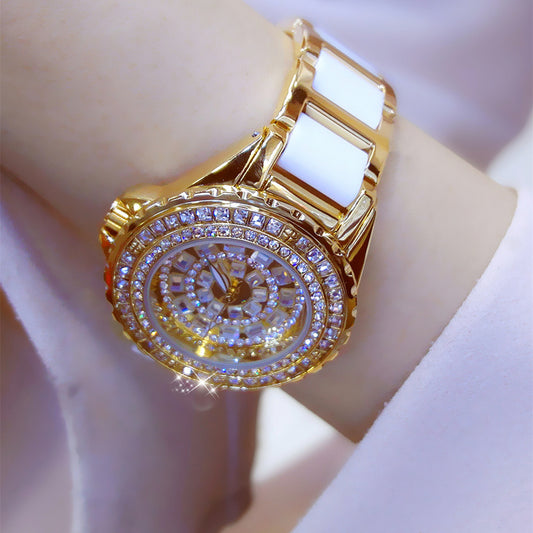 Simple Full Diamond Watch - Pantelitsa Beauty and Jewellery one stop shop