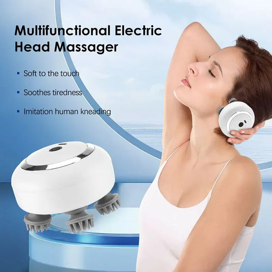 sit back with this Relaxing Multi Claw Head Massager - Pantelitsa Beauty and Jewellery one stop shop