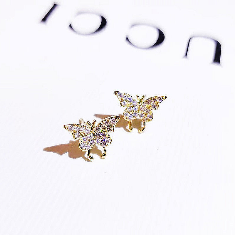 Butterfly Earrings Super Fairy Earrings No Piercings Earrings
