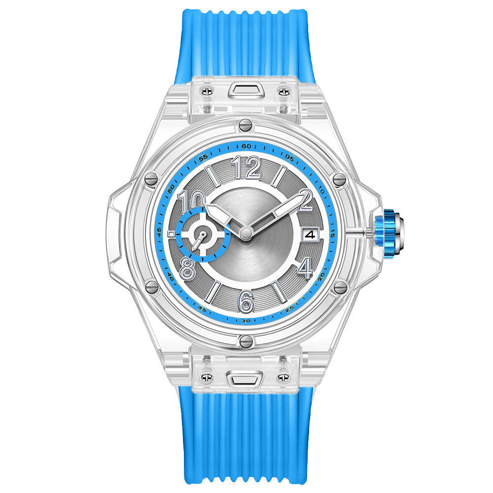 Transparent Case Multifunctional Luminous Waterproof Watch - Pantelitsa Beauty and Jewellery one stop shop