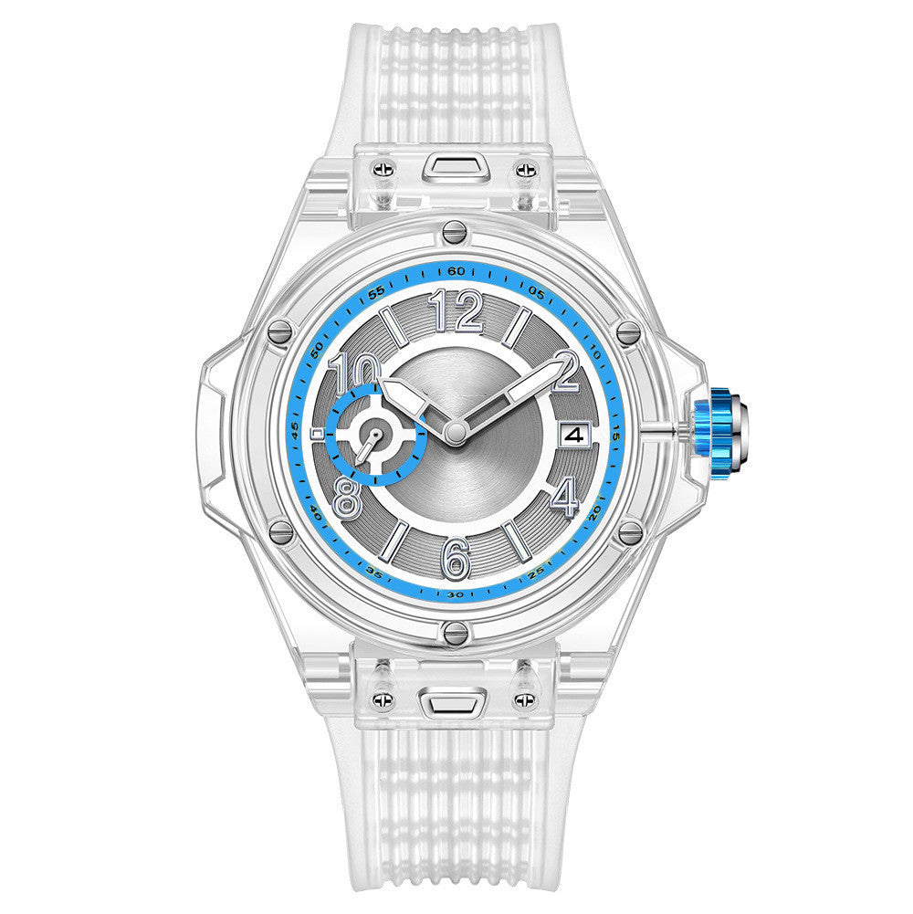 Transparent Case Multifunctional Luminous Waterproof Watch - Pantelitsa Beauty and Jewellery one stop shop